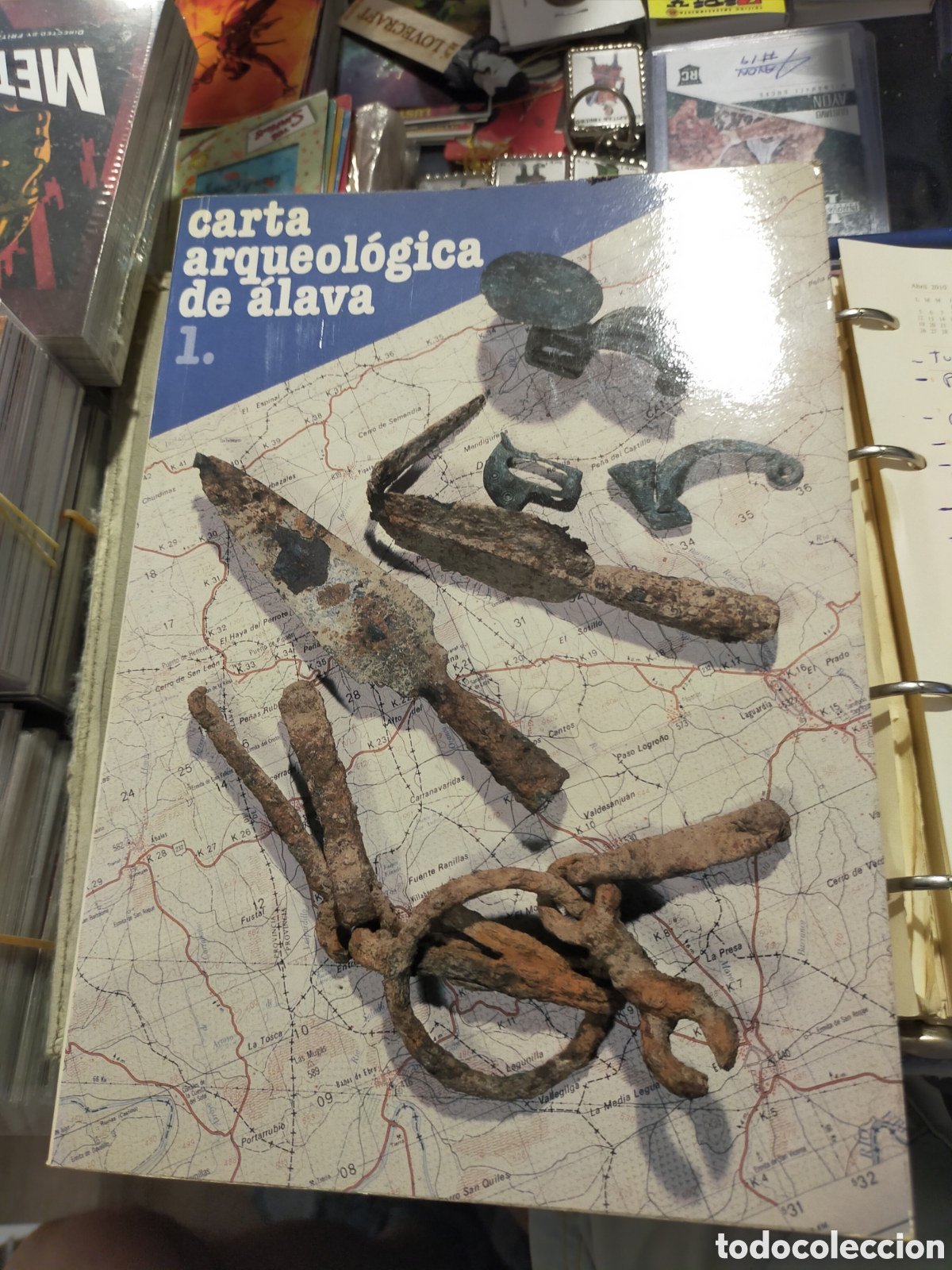 Libros de segunda mano: CARRA ARQUEOLOGICA DE &Aacute;LAVA CON MAPAS BUEN ESTADO