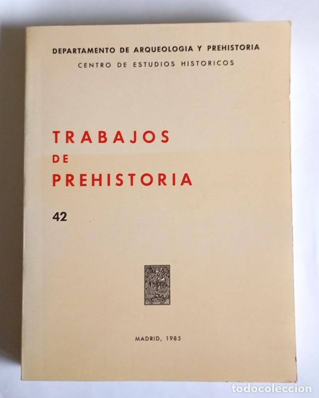 Libros de segunda mano: TRABAJOS DE PREHISTORIA. VOLUMEN 42 - VARIOS AUTORES - EDIT. INSTITUTO ESPA&Ntilde;OL DE PREHISTORIA. 1982
