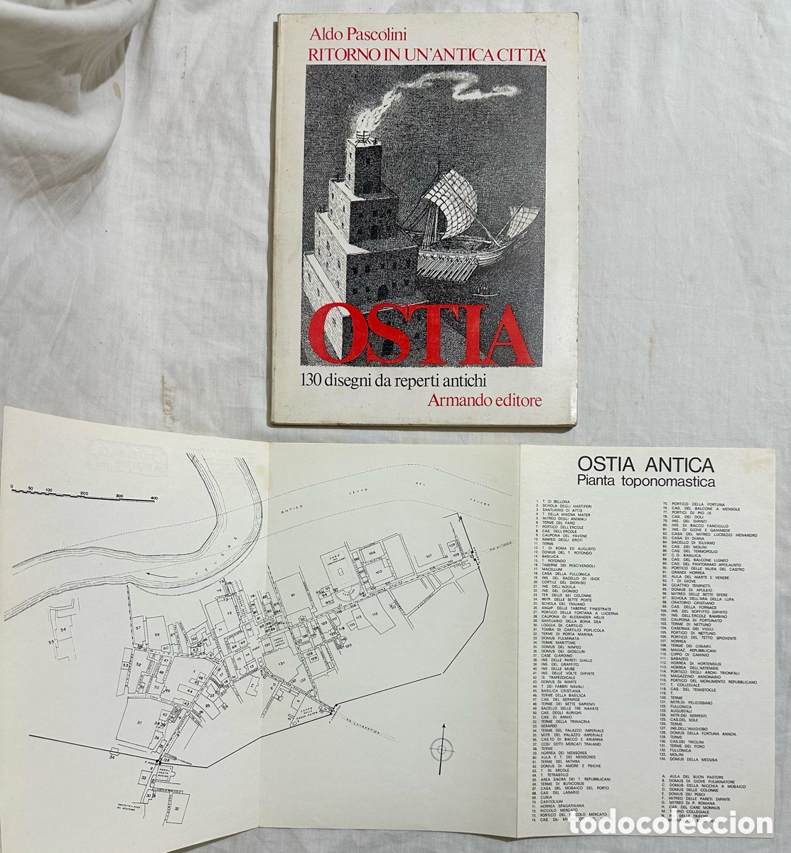 Libros de segunda mano: Arqueolog&iacute;a, Ostia, Ritorno in Un&rsquo;antica Citta&rsquo; (Regreso a una ciudad antigua).