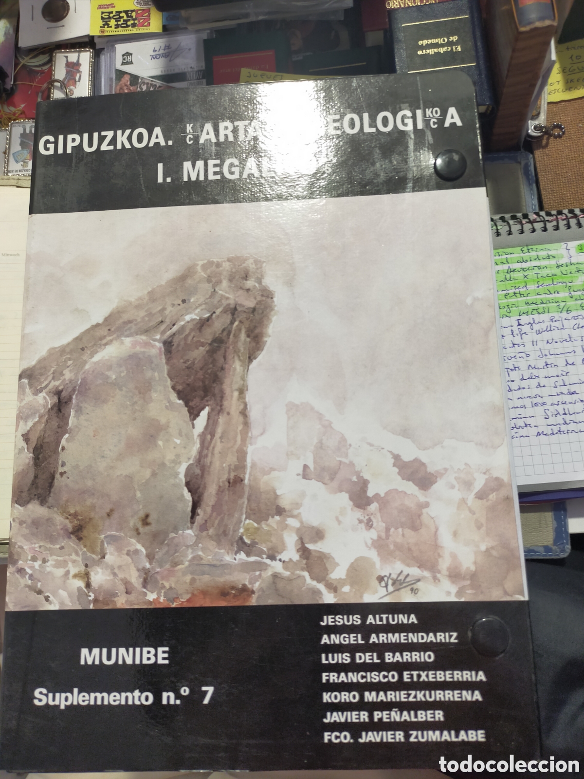 Libros de segunda mano: Guip&uacute;zcoa carta arqueologica arqueologikoa megalito megalitoak munibe