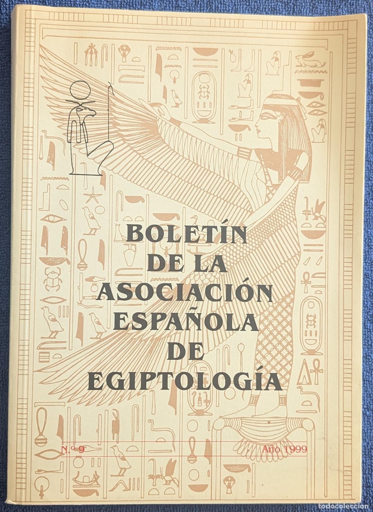 Libros de segunda mano: Bolet&iacute;n de la Asociaci&oacute;n Espa&ntilde;ola de Egiptolog&iacute;a n&ordm; 9 (1999)