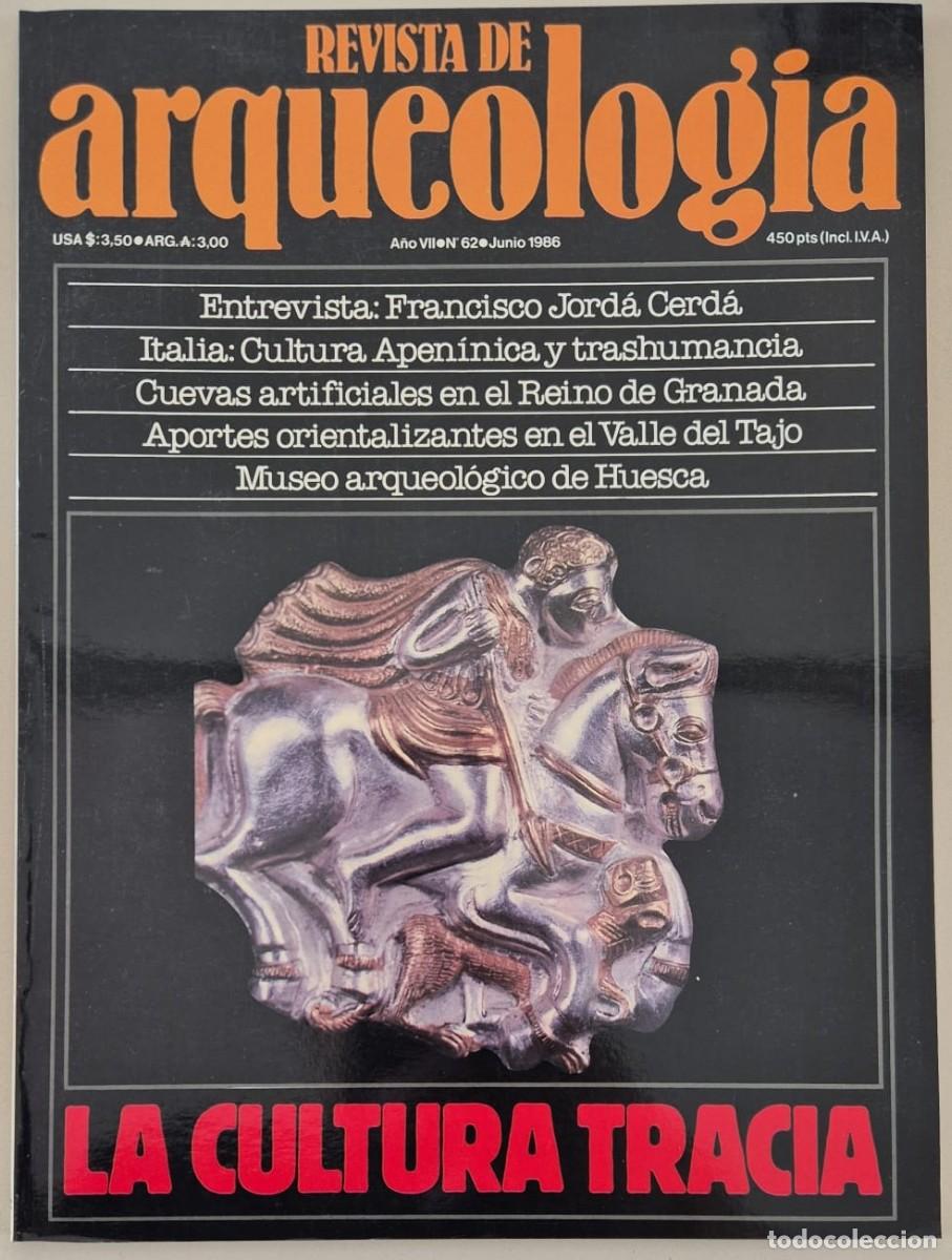 Libros de segunda mano: Revista de arqueolog&iacute;a. A&ntilde;o 7 - N&uacute;mero 62