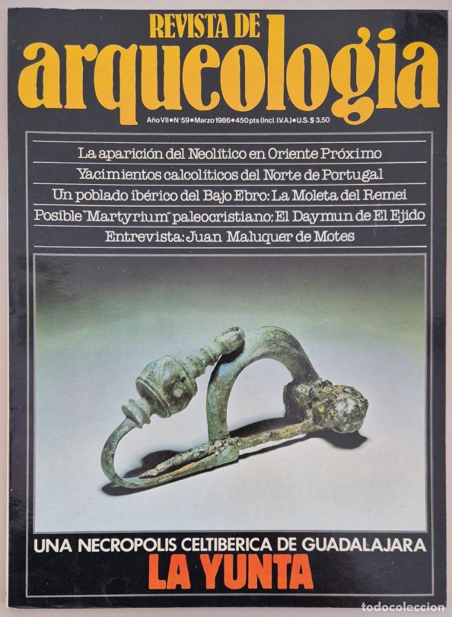 Libros de segunda mano: Revista de arqueolog&iacute;a. A&ntilde;o 7 - N&uacute;mero 59