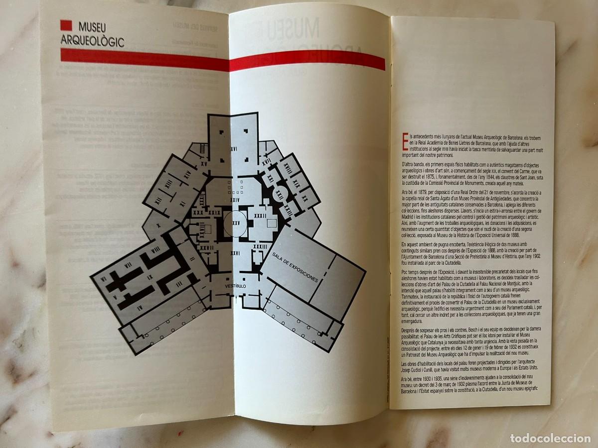 Libros de segunda mano: MUSEU ARQUEOL&Ograve;GIC - GUIA ABREUJADA - DIPUTACI&Oacute; DE BARCELONA - 1987 - Foto 2