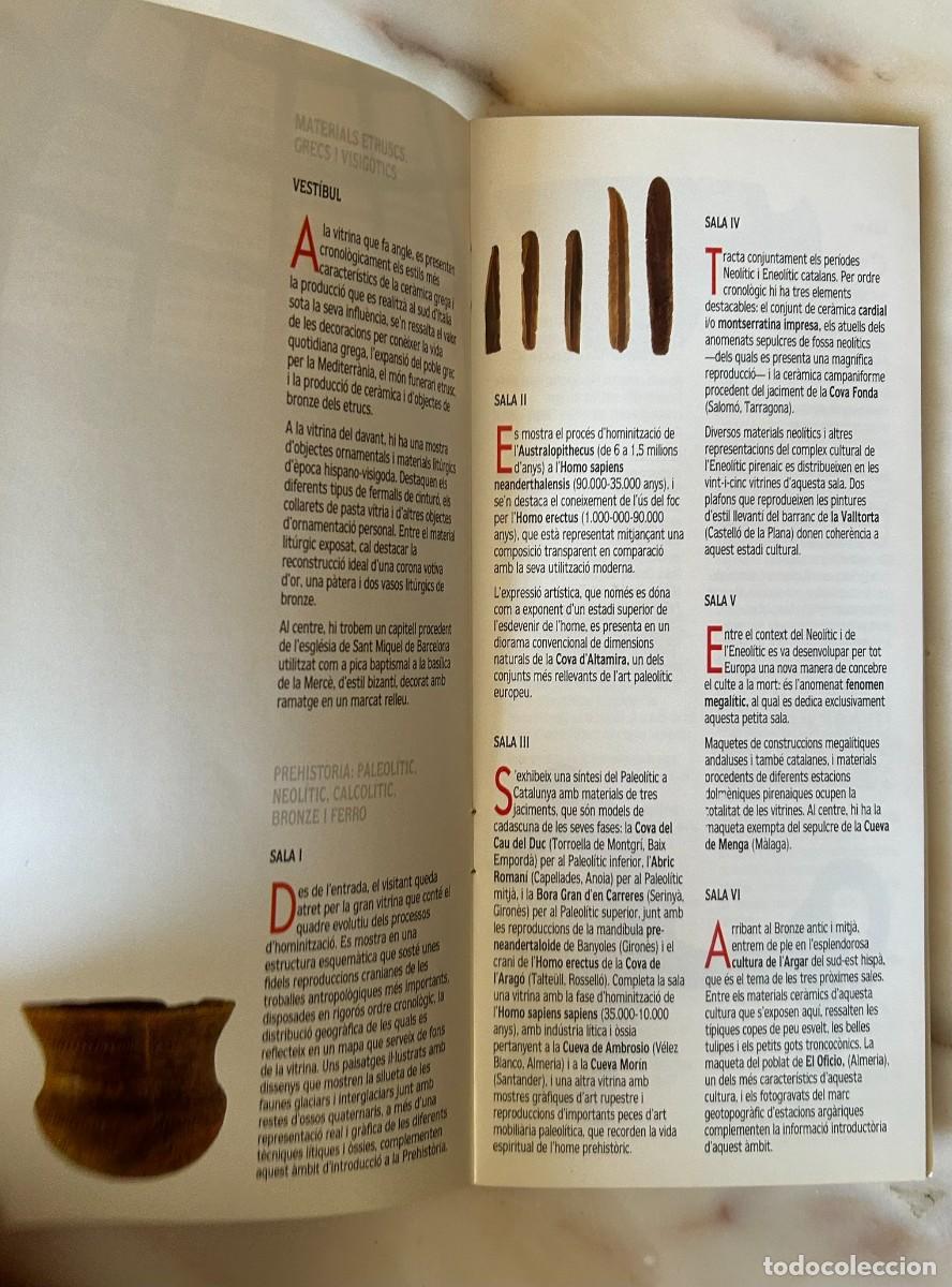 Libros de segunda mano: MUSEU ARQUEOL&Ograve;GIC - GUIA ABREUJADA - DIPUTACI&Oacute; DE BARCELONA - 1987 - Foto 3