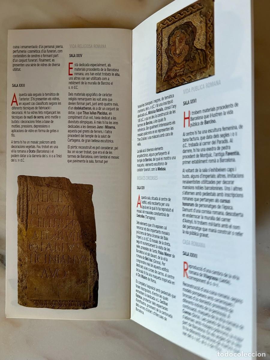 Libros de segunda mano: MUSEU ARQUEOL&Ograve;GIC - GUIA ABREUJADA - DIPUTACI&Oacute; DE BARCELONA - 1987 - Foto 5