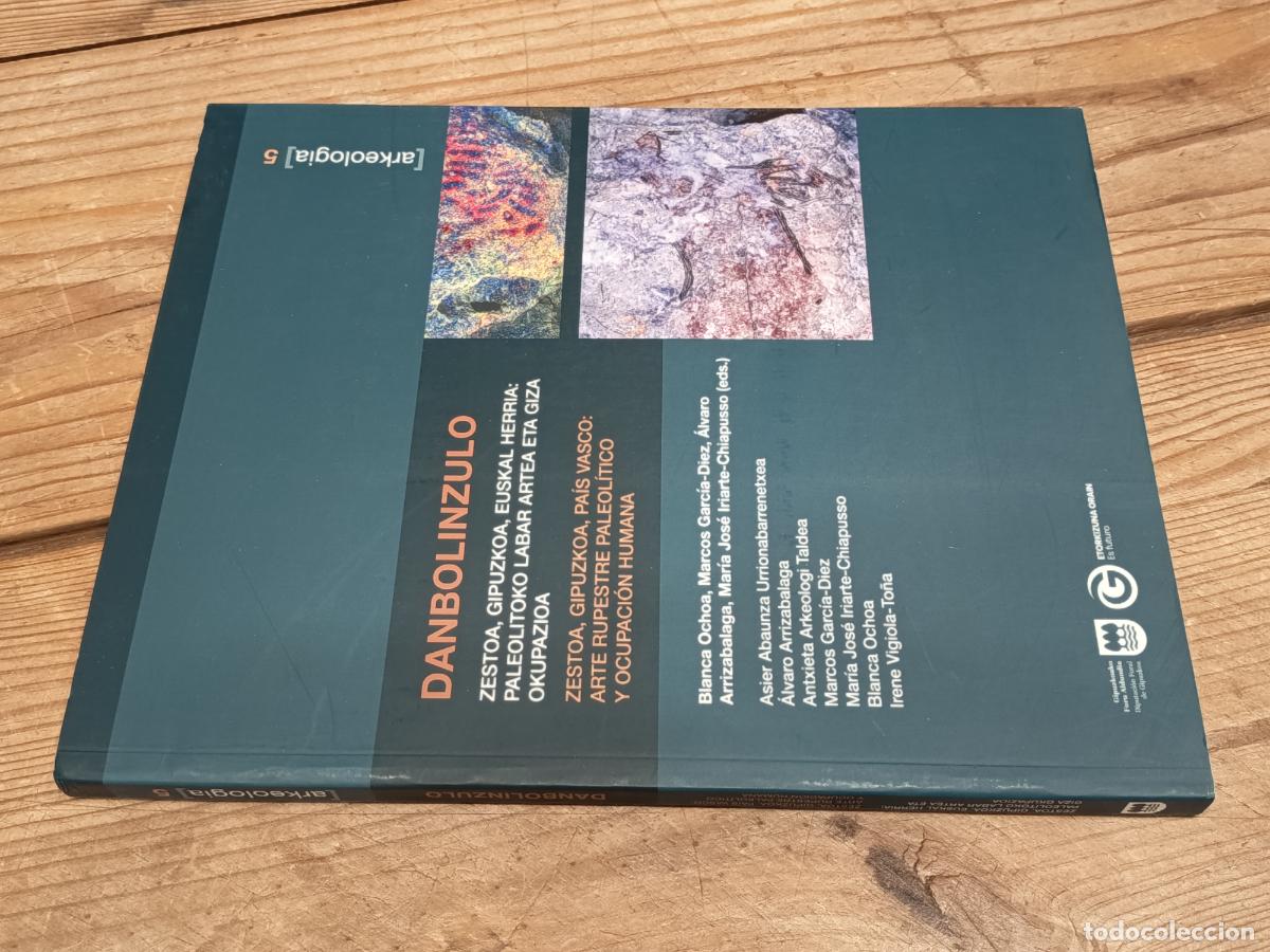 Libros de segunda mano: 2020 - VV.AA. Danbolinzulo Zestoa Guipuzcoa Pa&iacute;s Vasco Arte rupestre paleol&iacute;tico y ocupaci&oacute;n humana