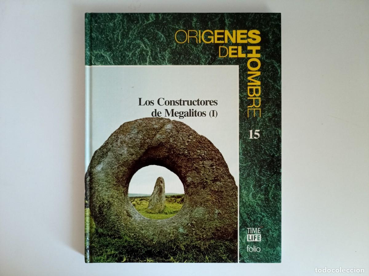 Libros de segunda mano: LOS CONSTRUCTORES DE MEGALITOS I ORIGENES DEL HOMBRE. TIME LIFE FOLIO. 1993. MUY ILUSTRADO.