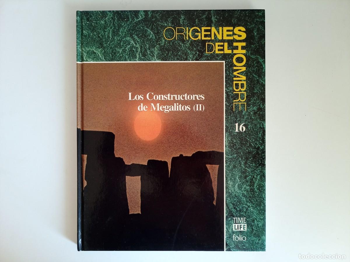 Libros de segunda mano: LOS CONSTRUCTORES DE MEGALITOS II ORIGENES DEL HOMBRE. TIME LIFE FOLIO. 1993. MUY ILUSTRADO.