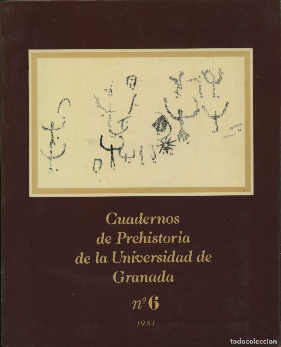 Libros de segunda mano: CUADERNOS DE PREHISTORIA DE LA UNIVERSIDAD DE GRANADA. N&ordm; 6. 1981. Pp. 452+desplegables
