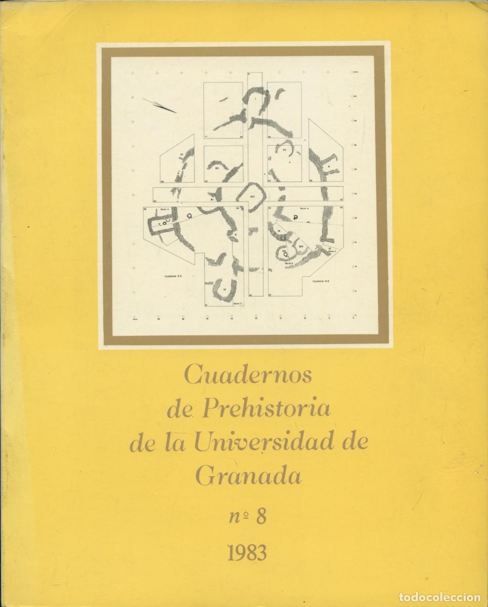 Libros de segunda mano: CUADERNOS DE PREHISTORIA DE LA UNIVERSIDAD DE GRANADA. N&ordm; 8. 1983. Pp. 492+desplegables