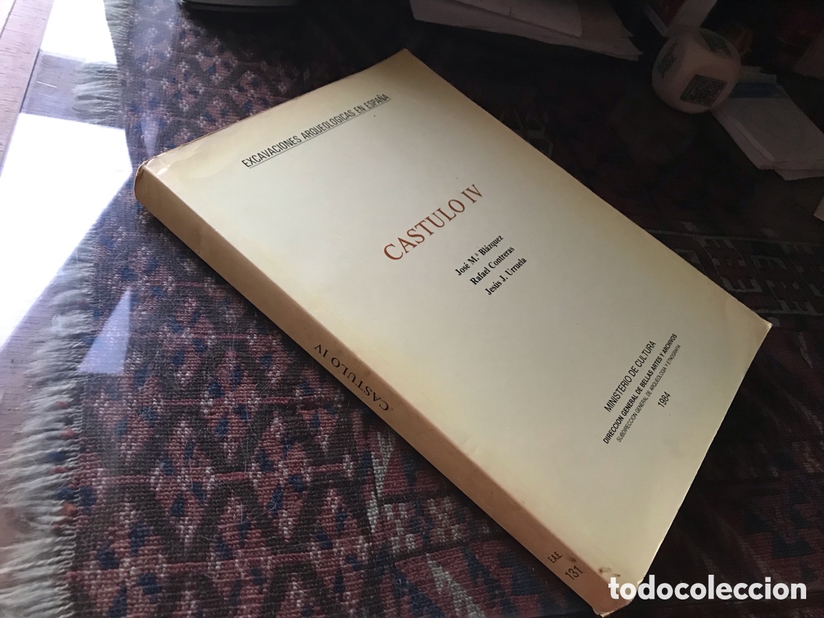 Libros de segunda mano: C&aacute;stulo IV . Jos&eacute; Mar&iacute;a Bl&aacute;zquez. Rafael Contreras. Jes&uacute;s J. Urruela