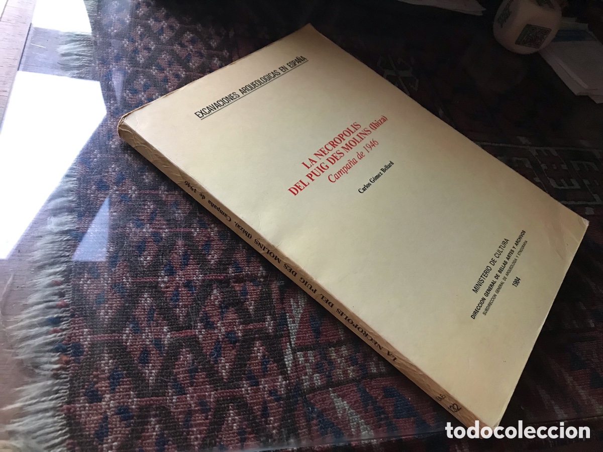 Libros de segunda mano: Necr&oacute;polis del Puig des Molins. Ibiza. Campa&ntilde;a de 1946. Carlos G&oacute;mez Bellard