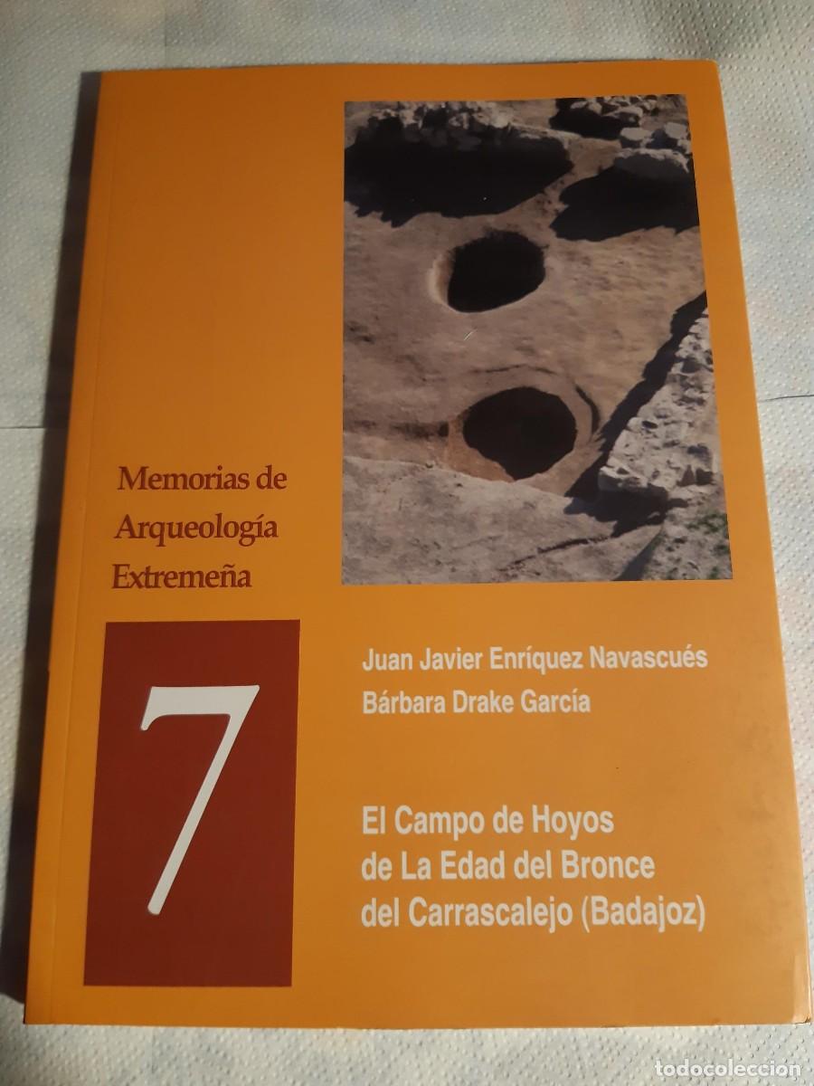 Libros de segunda mano: EL CAMPO DE HOYOS DE LA EDAD DE BRONCE CARRASCALEJO BADAJOZ ARQUEOLOGIA EXTREMADURA ENRIQUE NAVASCUE