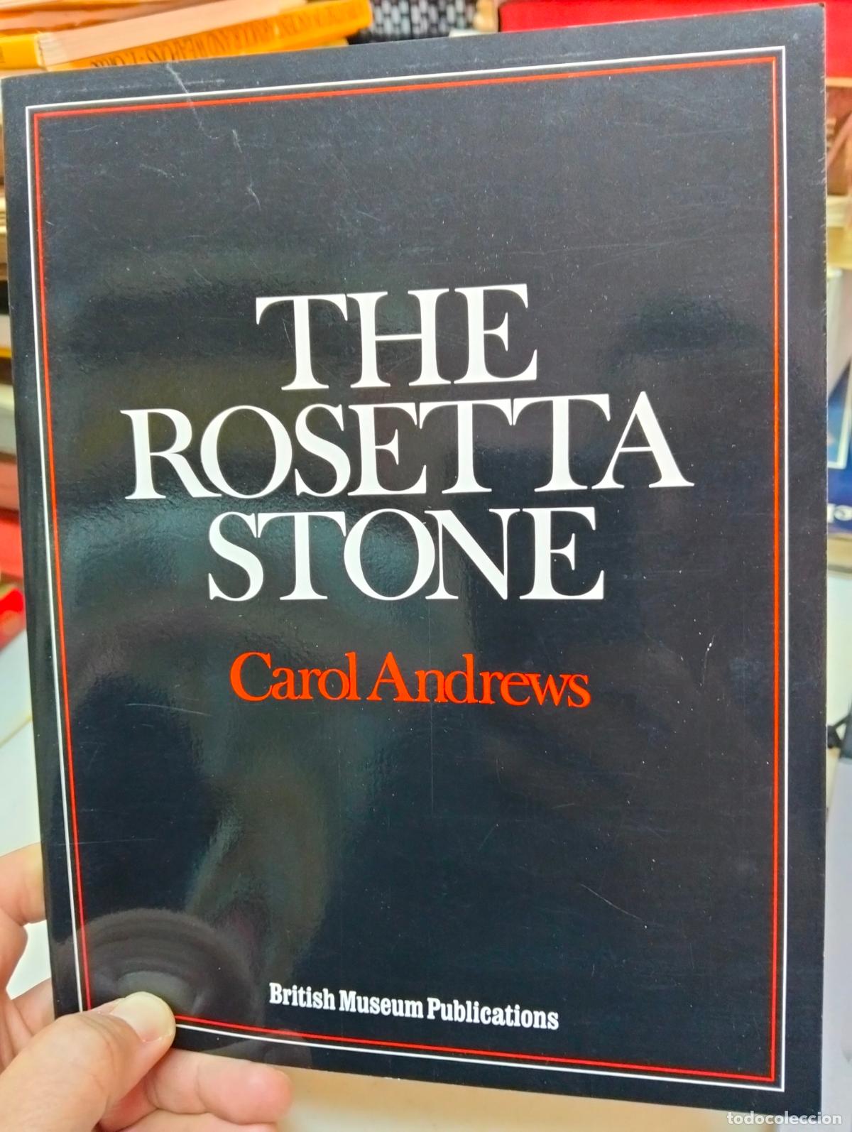 Libros de segunda mano: Arqueologia. The Rosetta Stone, Carol Andrews, British Museum Pub. 1984. VISITA MI CATALOGO