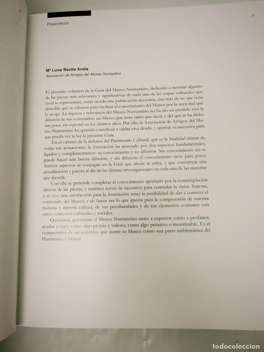 Libros de segunda mano: Gu&iacute;a Museo Numantino - Foto 5