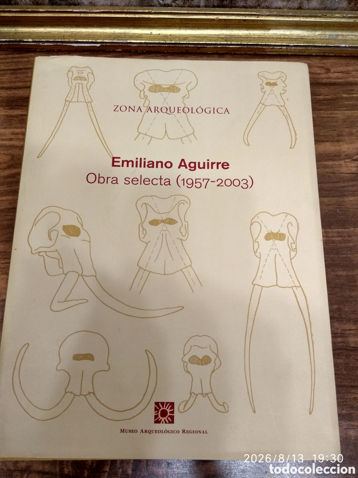 Libros de segunda mano: Emiliano Aguirre obra selecta (1957/2003)