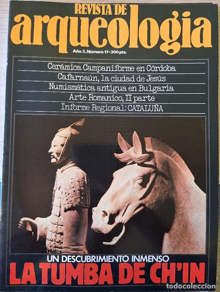 Libros de segunda mano: REVISTA DE ARQUEOLOGIA A&Ntilde;O 2 NUMERO 17. CERAMICA CAMPANIFORME EN CORDOBA. CAFARNAUN, LA CIUDAD DE JE