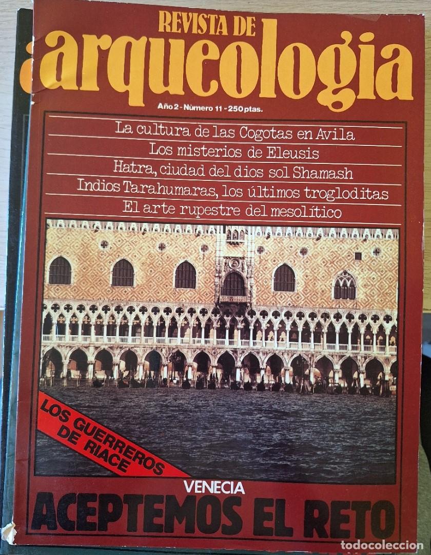 Libros de segunda mano: REVISTA DE ARQUEOLOGIA A&Ntilde;O 2 NUMERO 11. LA CULTURA DE LAS COGOTAS EN AVILA. LOS MISTERIOS DE ELEUSIS