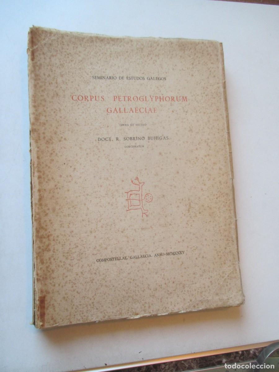 Libros de segunda mano: R. SOBRINO BUHIGAS Seminario de estudios galegos. Corpus petroglyphorum gallaeciae W42190