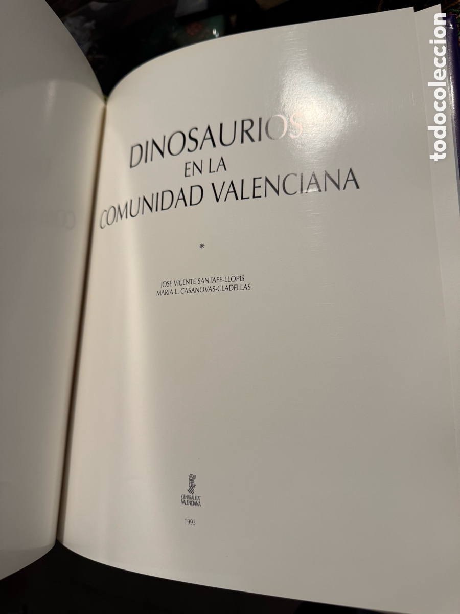 Libros de segunda mano: Dinosaurios en la Comunidad Valenciana - Foto 8