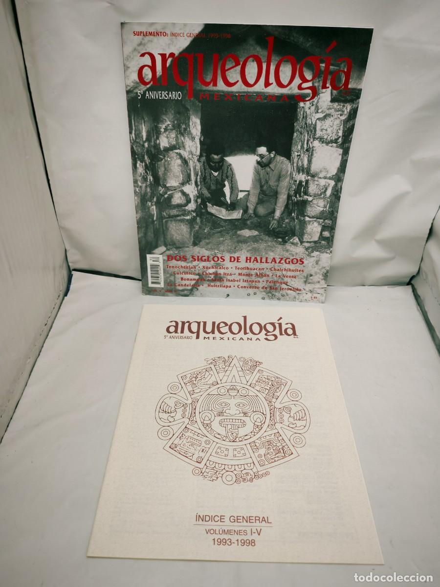 Libros de segunda mano: Arqueolog&iacute;a Mexicana, n&uacute;m. 30 (Quinto aniversario), marzo-abril, 1998