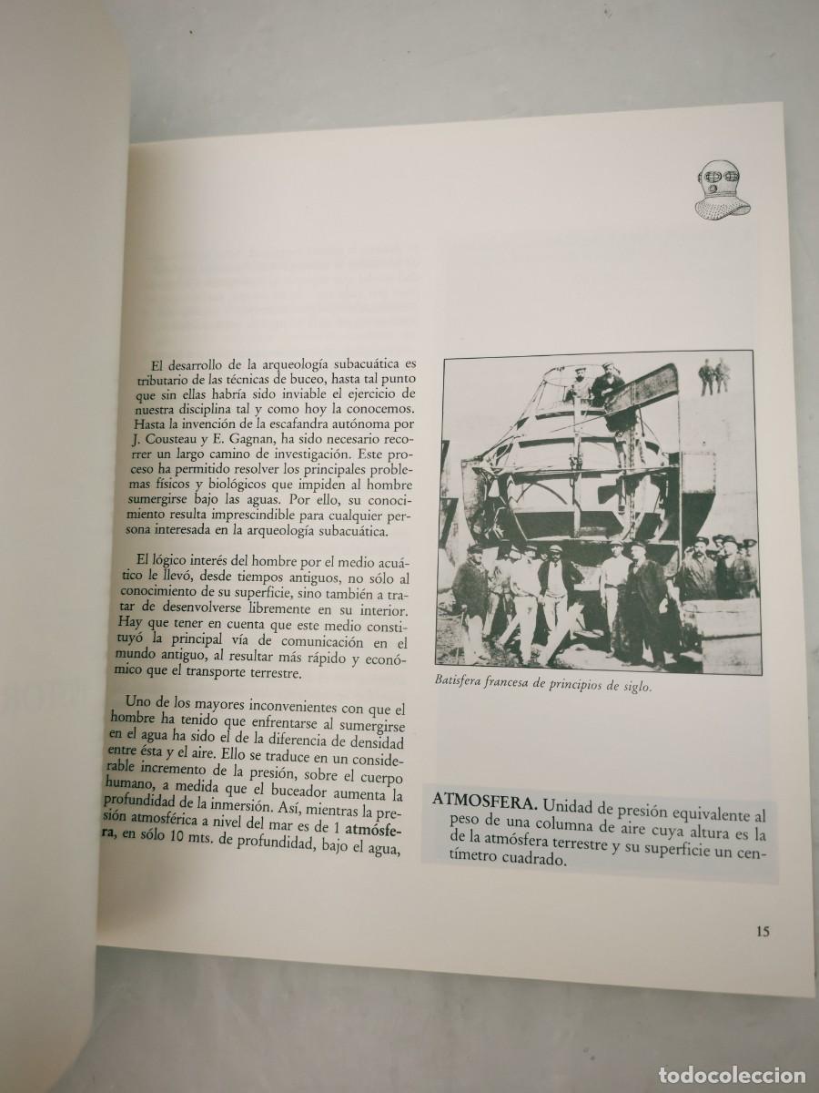 Libros de segunda mano: La arqueolog&iacute;a subacu&aacute;tica en Espa&ntilde;a - Foto 3