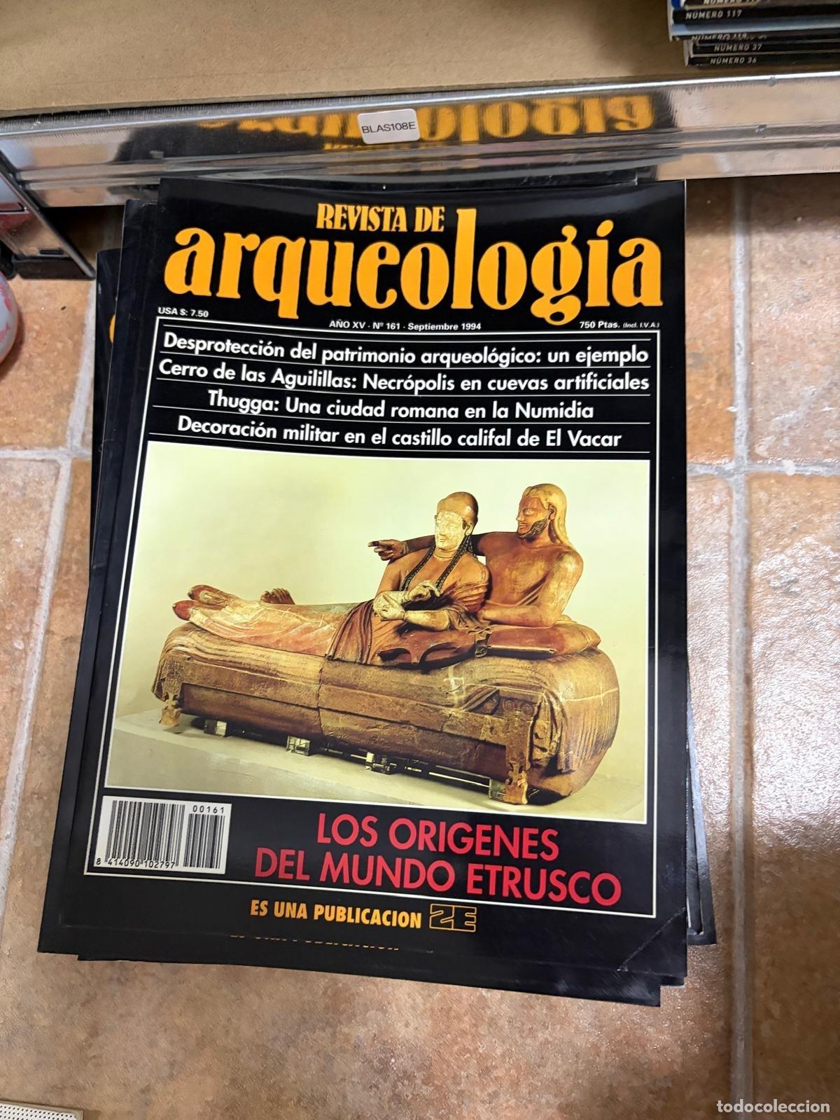 Libros de segunda mano: BLAS108E REVISTA DE ARQUEOLOG&Iacute;A LOS OR&Iacute;GENES DEL MUNDO ETRUSCO 161