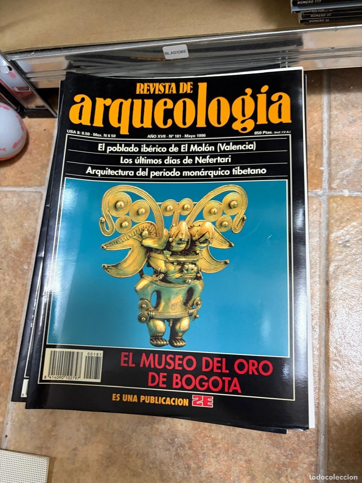Libros de segunda mano: BLAS108E REVISTA DE ARQUEOLOG&Iacute;A EL MUSEO DEL ORO DE BOGOT&Aacute; 181