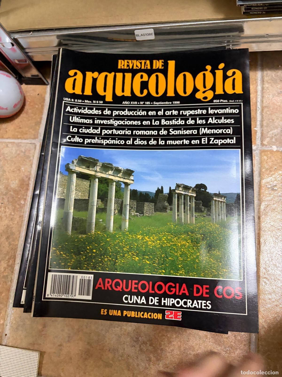 Libros de segunda mano: BLAS108E REVISTA DE ARQUEOLOG&Iacute;A ARQUEOLOG&Iacute;A DE COS CUNA DE HIP&Oacute;CRATES 185