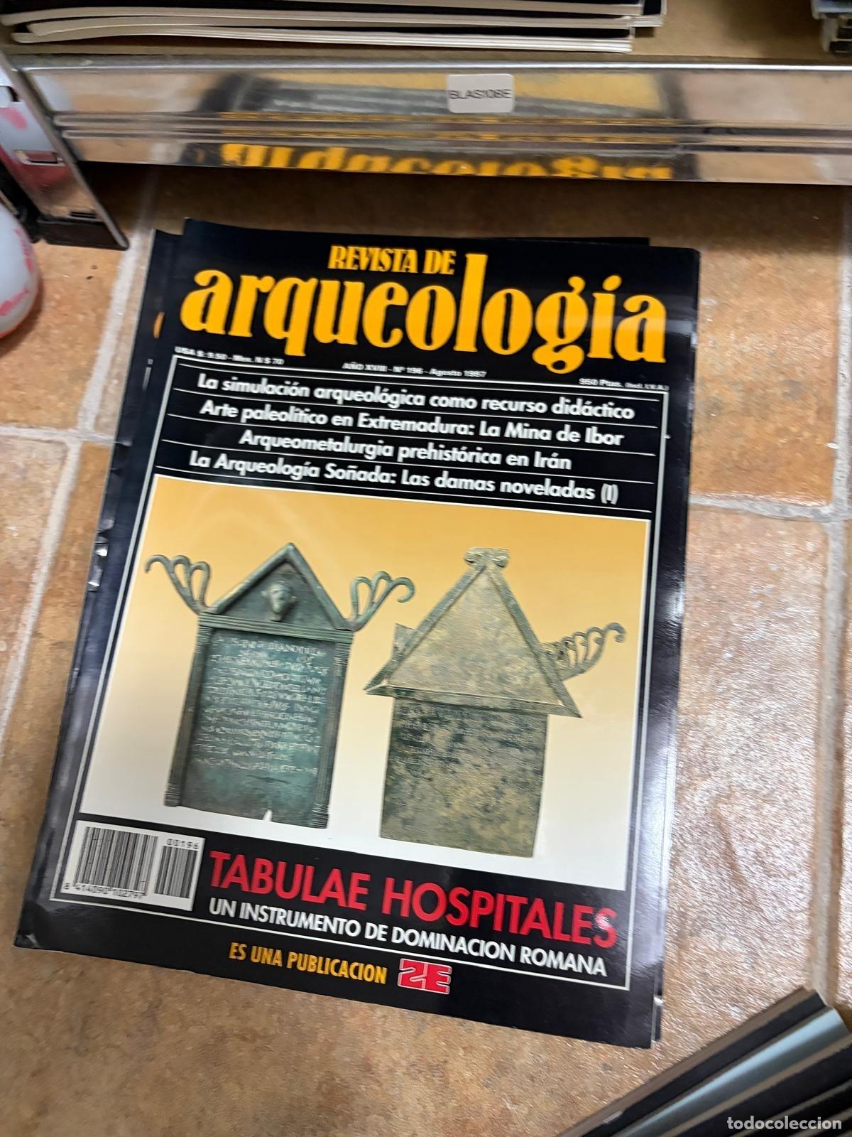 Libros de segunda mano: BLAS108E REVISTA DE ARQUEOLOG&Iacute;A CANALES HOSPITALARIOS 196
