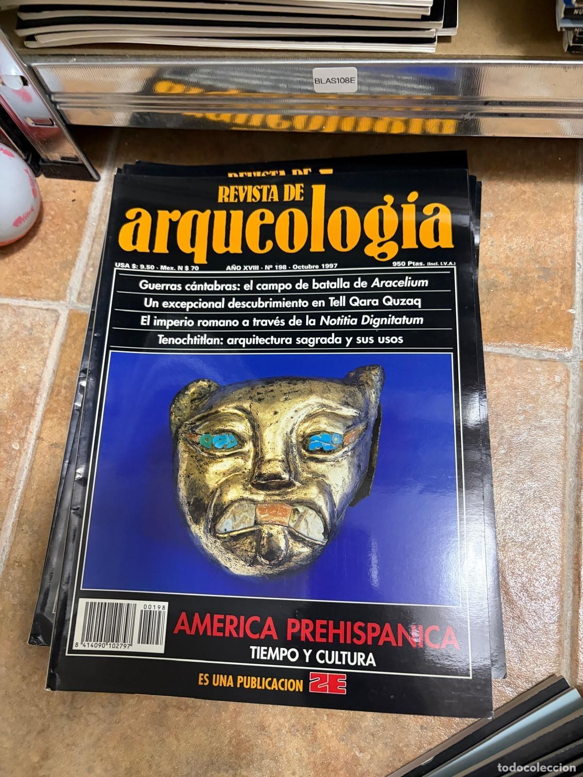 Libros de segunda mano: BLAS108E REVISTA DE ARQUEOLOG&Iacute;A N&ordm; 198 AM&Eacute;RICA PREHISP&Aacute;NICA TIEMPO Y CULTURA 198