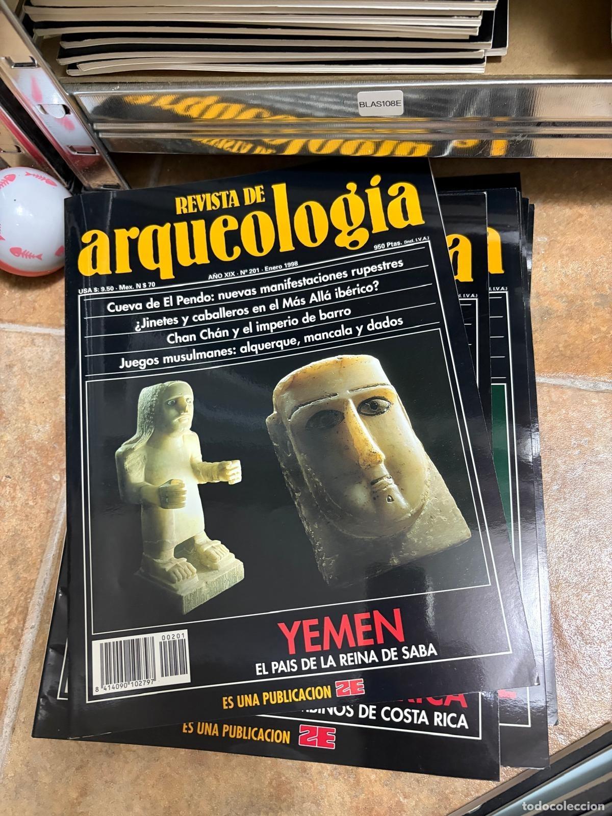 Libros de segunda mano: BLAS108E REVISTA DE ARQUEOLOG&Iacute;A YEMEN EL PA&Iacute;S DE LA REINA DE SABA 201
