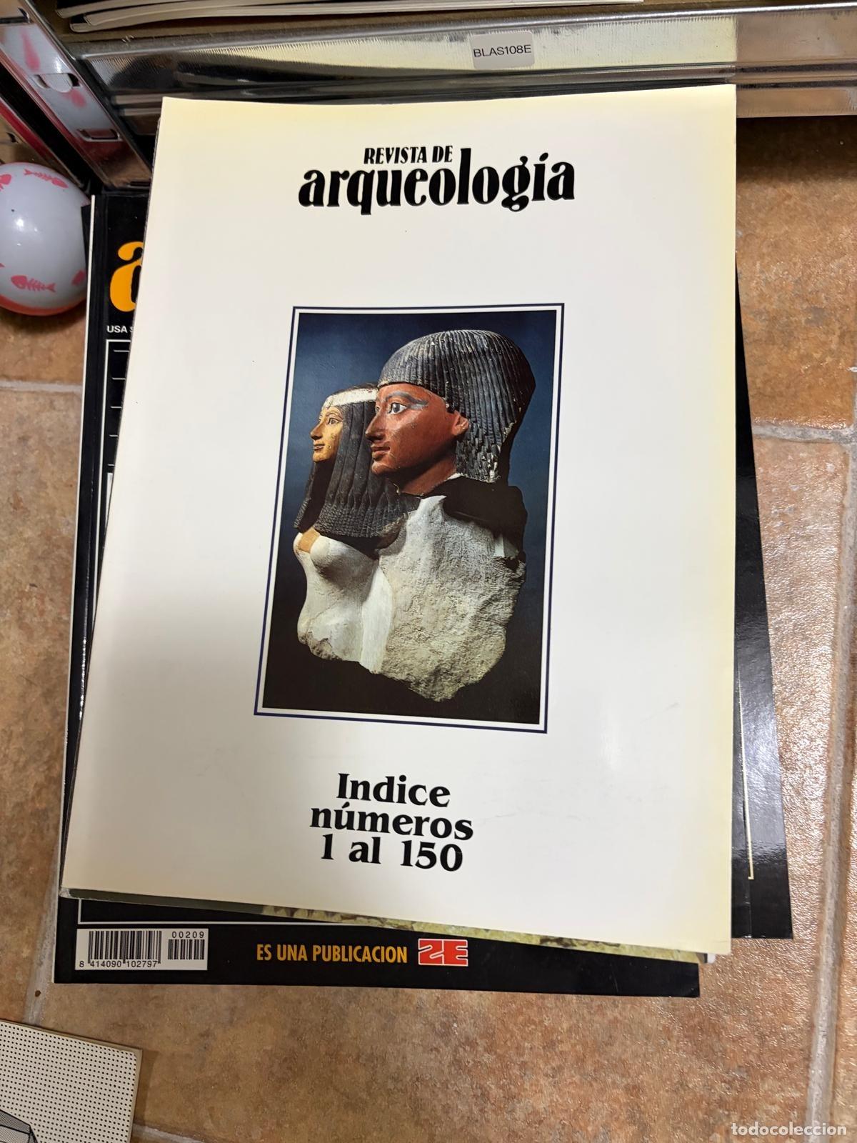 Libros de segunda mano: BLAS108E REVISTA DE ARQUEOLOG&Iacute;A &Iacute;NDICE DE LOS N&Uacute;MEROS 1 AL 150