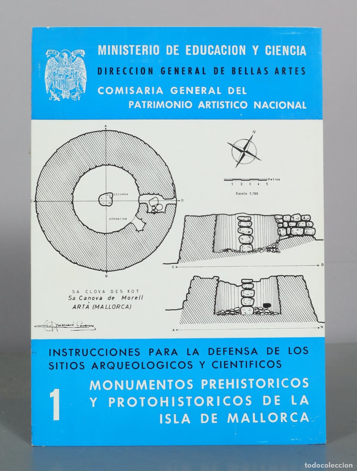 Libros de segunda mano: Instrucciones para la defensa de los sitios arqueologicos y cientificos - Monumentos prehistoricos y