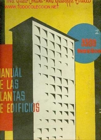 Libros de segunda mano: MANUAL DE LAS PLANTAS DE EDIFICIOS 3500 Dise&ntilde;os (Barcelona, 1954) - Foto 1