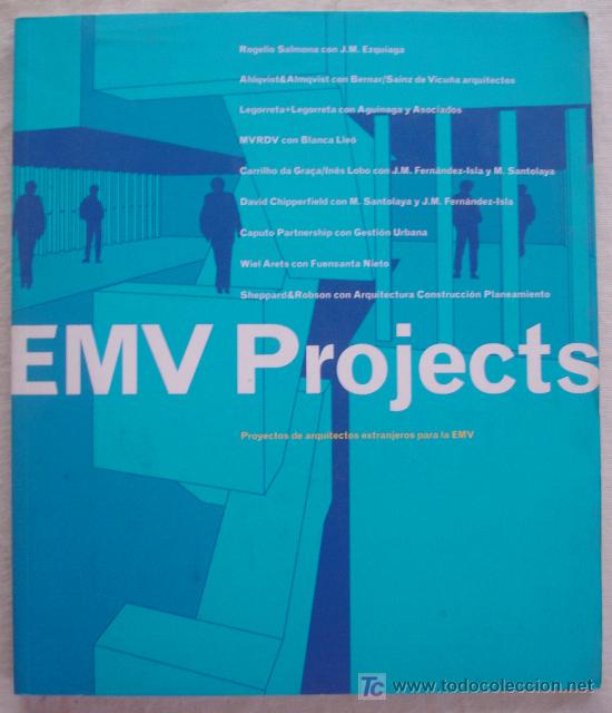 Libros de segunda mano: EMV PROJECTS - PROYECTOS DE ARQUITECTOS EXTRANJEROS PARA LA EMV - MADRID 2004 - Foto 1
