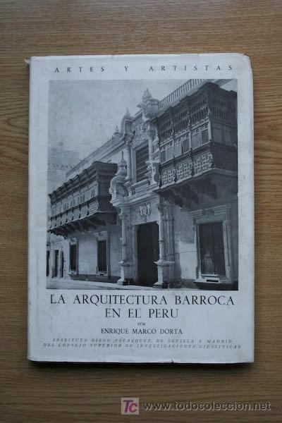 Libros de segunda mano: La arquitectura barroca en el Per&uacute;. - Foto 1