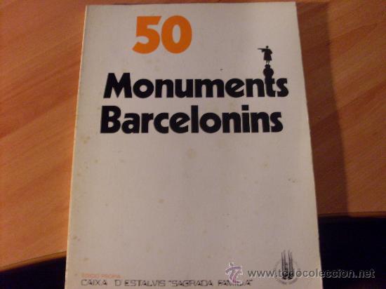 Libros de segunda mano: 50 MONUMENTS BARCELONINS ( LE0) - Foto 1