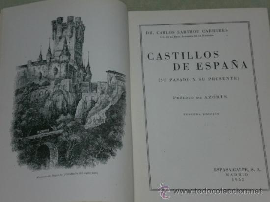 Libros de segunda mano: CASTILLOS DE ESPA&Ntilde;A (SU PASADO Y SU PRESENTE). - Foto 1