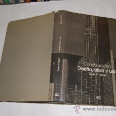 Libros de segunda mano: CONSTRUCCIÓN. DISEÑO, OBRA Y USO. DENIS R. HARPER RM29970
