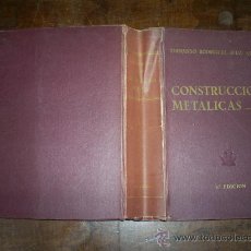 Libros de segunda mano: CONSTRUCCIONES METÁLICAS FERNANDO RODRÍGUEZ-AVIAL AZCÚÑAGA 1968 RM55057-V