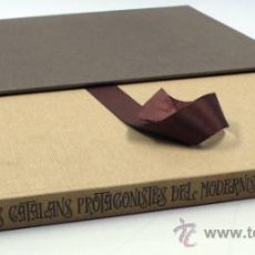 Libros de segunda mano: ELS OFICIS CATALANS PROTAGONISTES DEL MODERNISME, 1977. ED. 35X25 CM