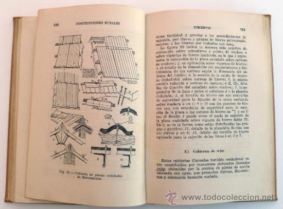 Libros de segunda mano: CONSTRUCCIONES RURALES. WAN DOBER. 1943 - Foto 4