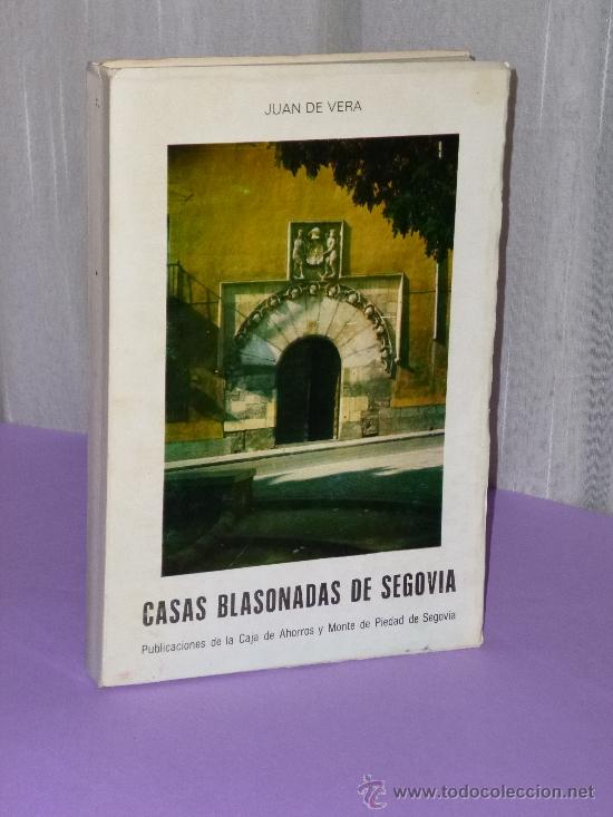 Libros de segunda mano: CASAS BLASONADAS DE SEGOVIA. - Foto 1