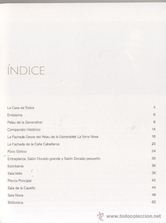 Libros de segunda mano: * VALENCIA * El Palau de la Generalitat - Foto 3