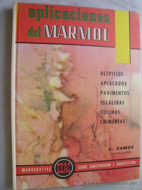 Libros de segunda mano: APLICACIONES DEL M&Aacute;RMOL. SAMS&Oacute;, E. 1969 - Foto 1