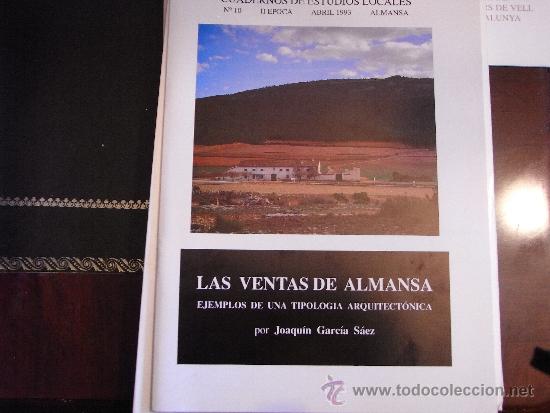 Libros de segunda mano: las ventas de almansa. ejemplos de una tipolog&iacute;a arquitect&oacute;nica. - Foto 1