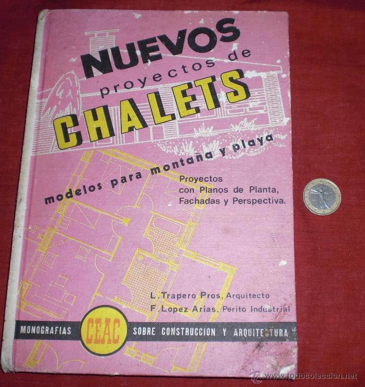 Libros de segunda mano: Libro de construccion de chalets 1971