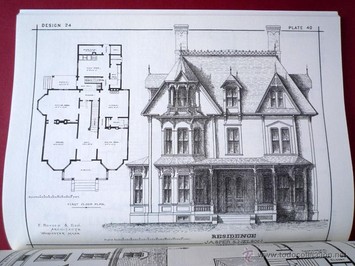 Arquitectura Victoriana Americana Victorian Wooden Brick Houses - 